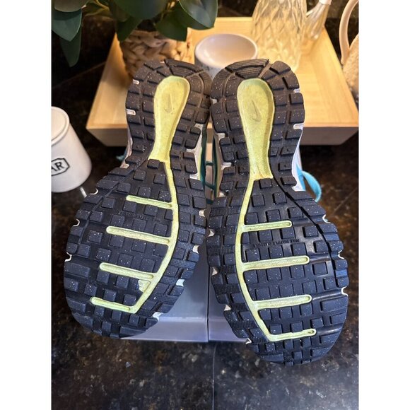 Nike Womens Dual Fusion Running Shoes Blue/Green Size 8 Breathable Mesh Lightwei - Picture 7 of 9